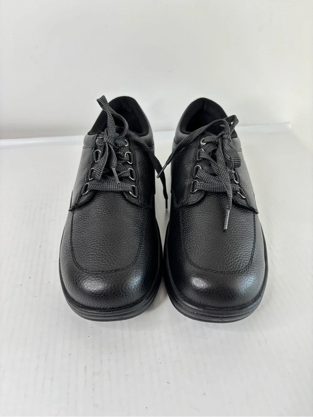 Orthofeet Avery Island Black Leather Mens Orthopedic Shoes Sz 9 D Style 410 NEW!